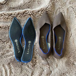 Rothy's - The Point - Mink (Discontinued Color) - Size 10.5